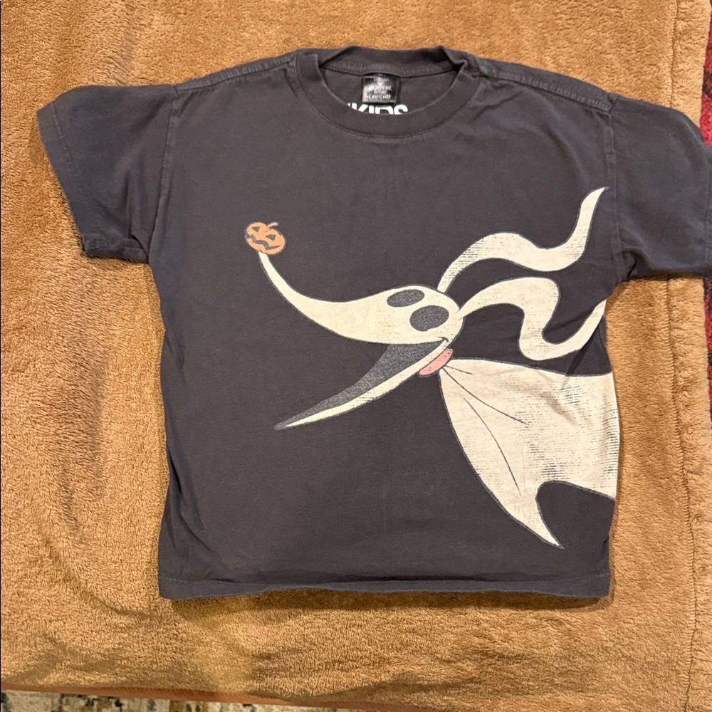 Kids Black Graphic T-Shirt